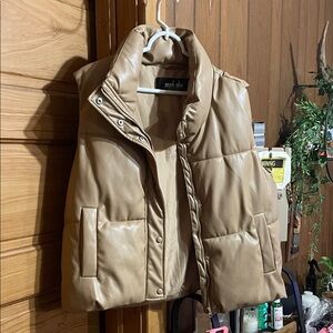 Mark Alan Women's Tan Puffer Jacket